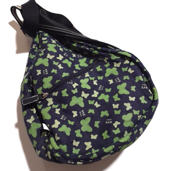 The Sak Satchel Crossbody Sling Woven Bag Purse - Picture 6 of 12